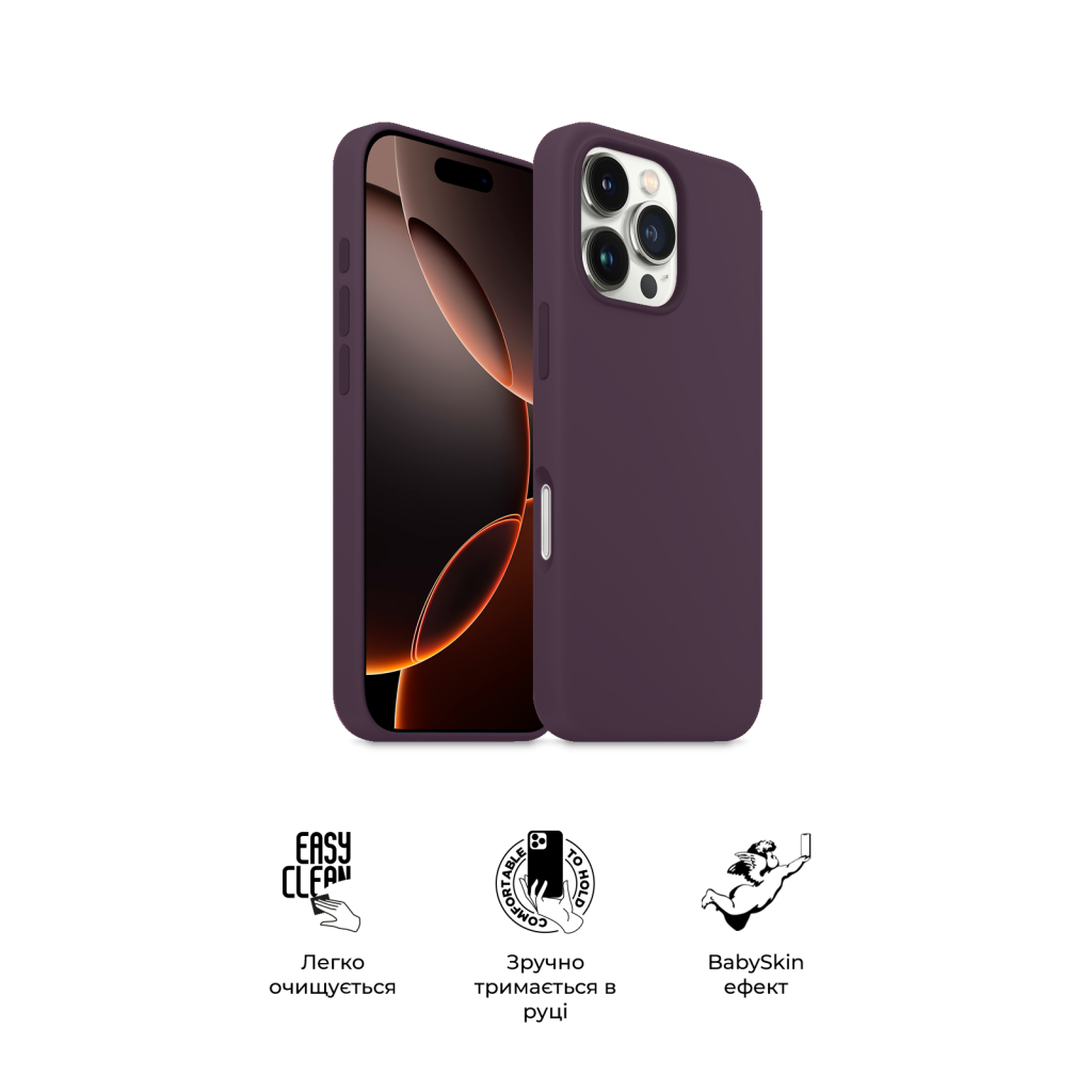Чохол до мобільного телефона Armorstandart ICON2 MagSafe Apple iPhone 16 Pro Max Plum (ARM81322) - зображення 3