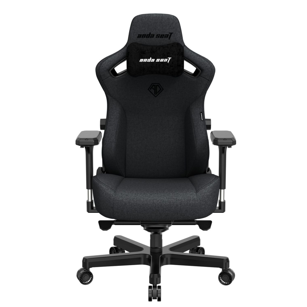 Крісло ігрове Anda Seat Kaiser 3 Fabric Size L Dark Gray (AD12YDC-L-01-GB-CF) - зображення 1