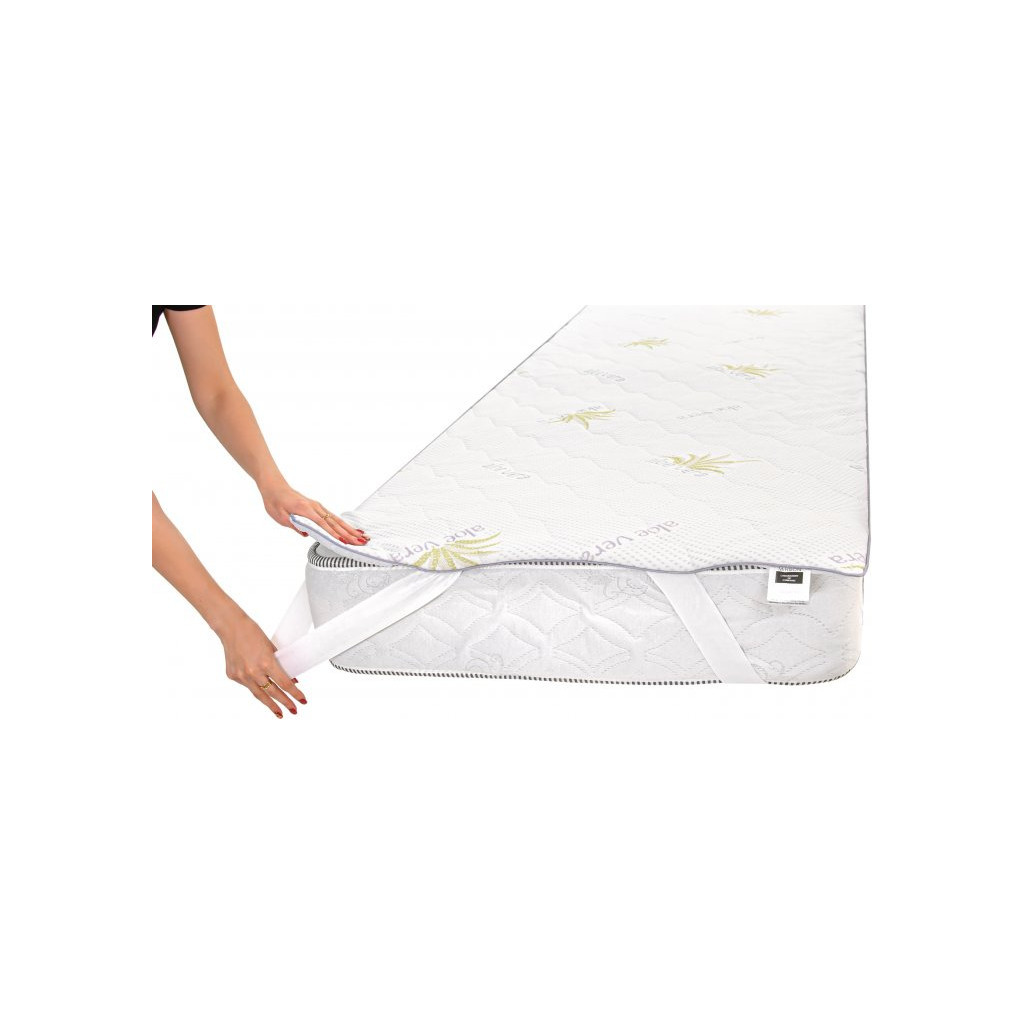 Наматрацник MirSon №1050 Alberto Тенцель (Modal) Seasons Aloe Vera 200х220 см (2200001508866) - зображення 7