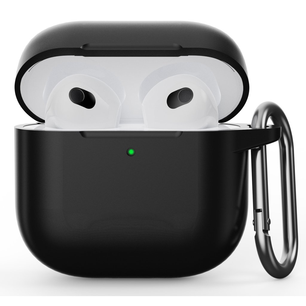 Чохол для навушників Armorstandart Hang Case для Apple AirPods 4 Black (ARM81277) - зображення 1