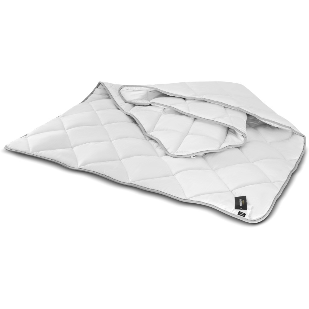 Ковдра MirSon бавовняна №1413 Bianco Зимова 172x205 см (2200001537002) - зображення 1