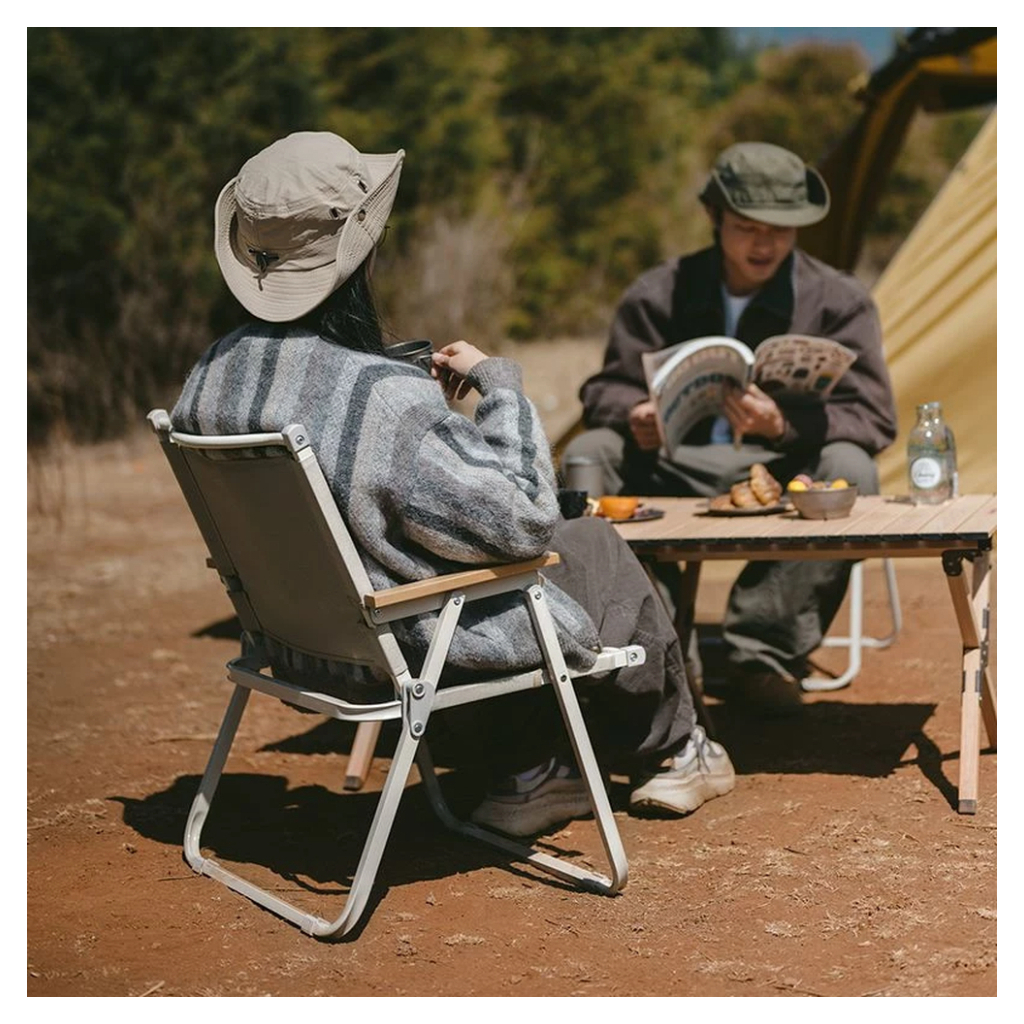 Крісло складане Naturehike CNK2300JU012 чорне (6976023926860) - зображення 4