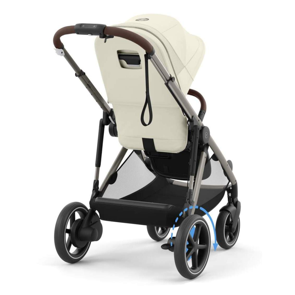 Коляска Cybex eGazelle S TPE Seashell Beige (524000541) - зображення 4