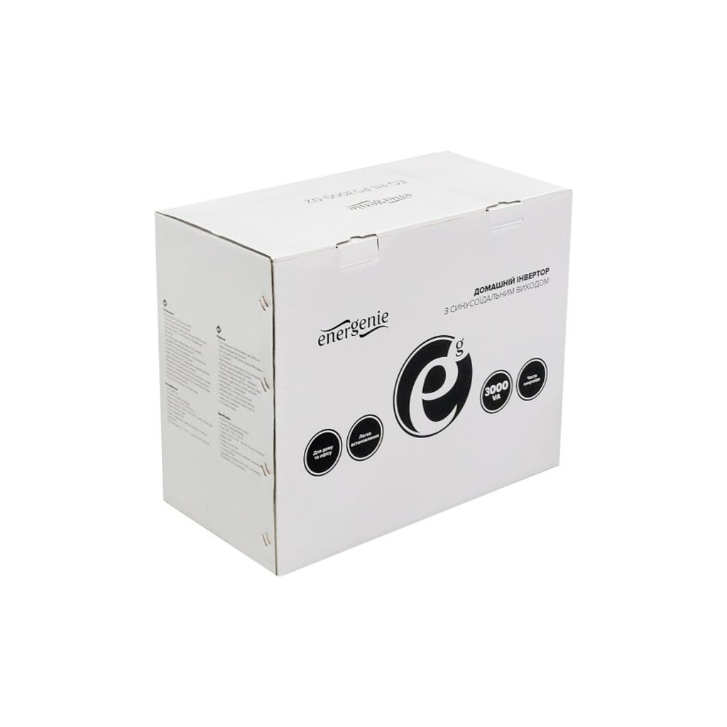 Пристрій безперебійного живлення EnerGenie EG-HI-PS3000-02 3000VA 1800W 48V (EG-HI-PS3000-02) - зображення 4
