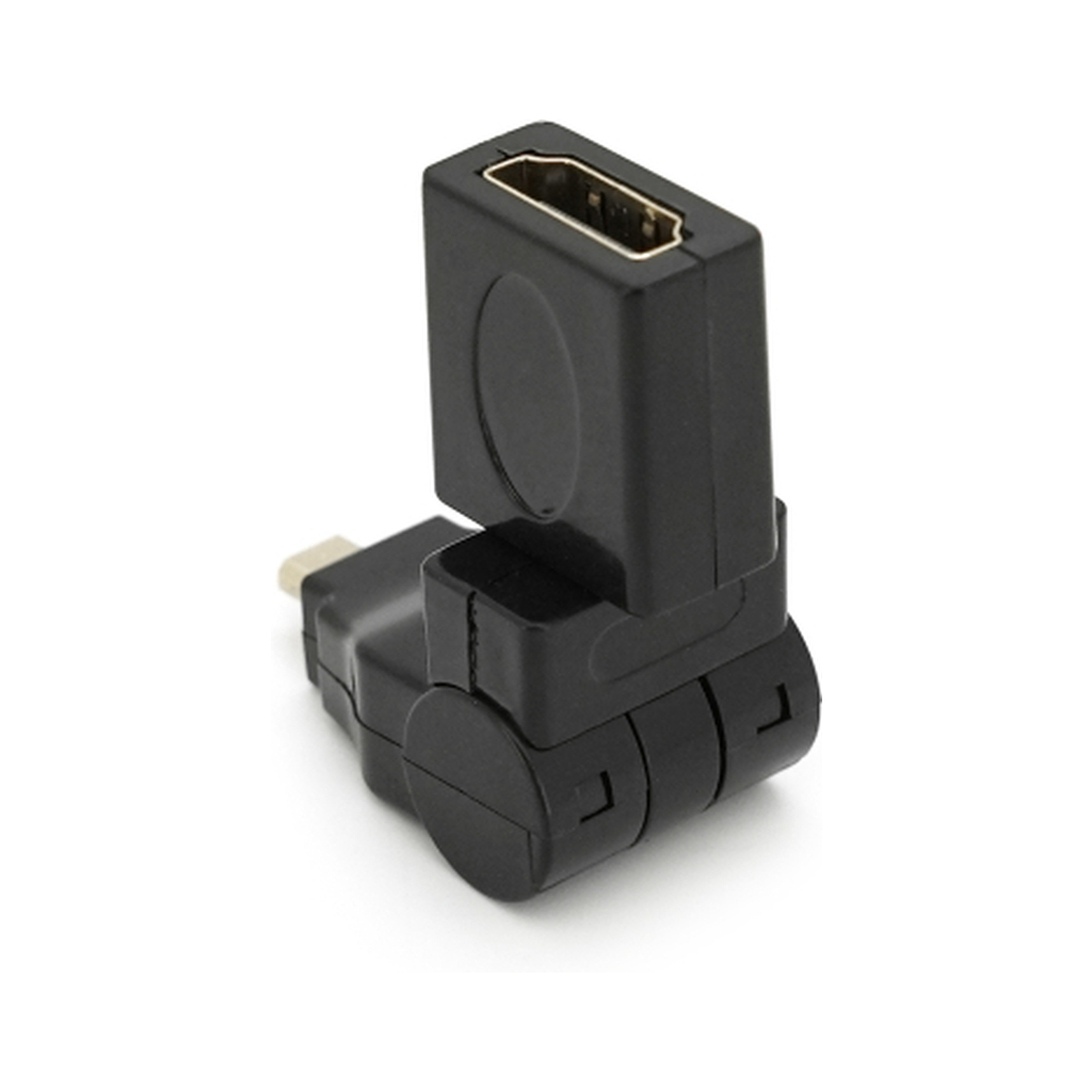Перехідник microHDMI M to HDMI F 360° Voltronic (YT-A-microHDMI(M)/(F)360°) - зображення 3
