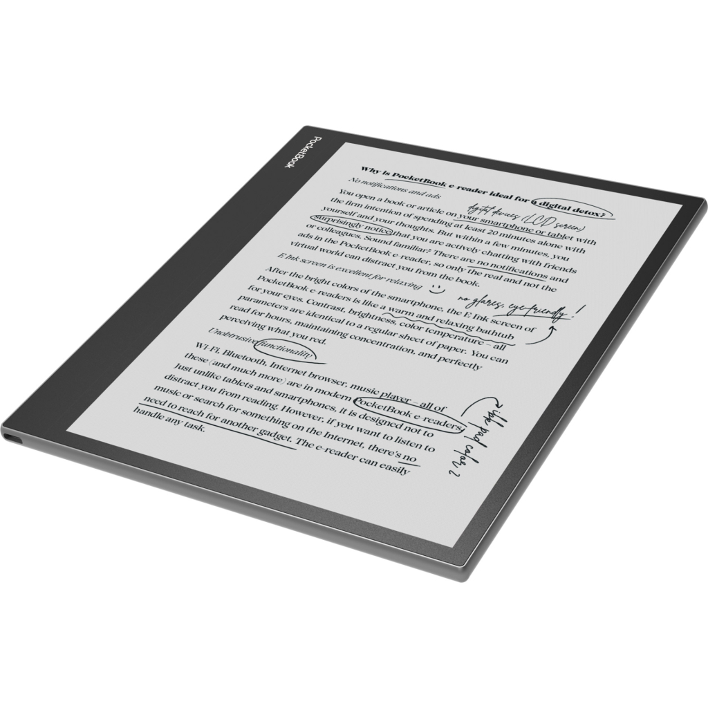 Електронна книга Pocketbook 1042 InkPad Eo, Mist Grey (PB1042-M-WW) - зображення 10