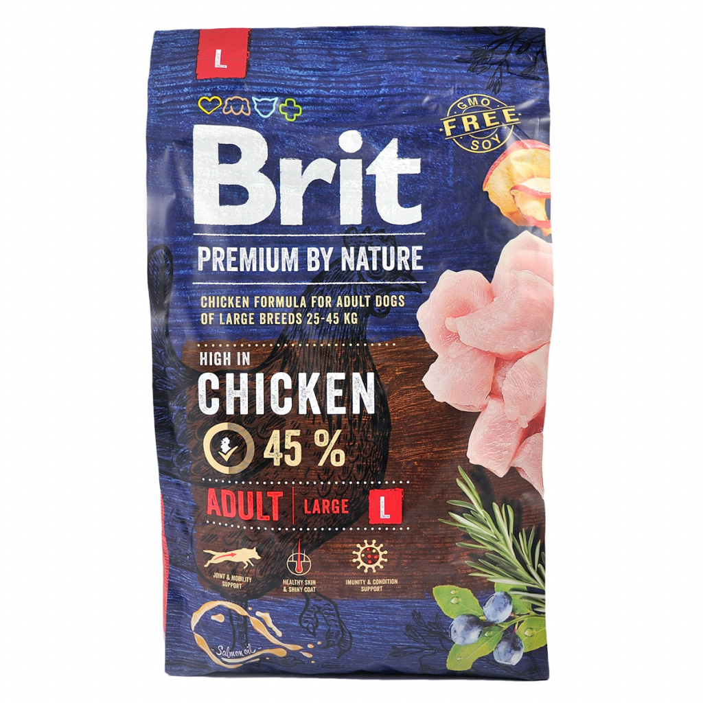 Сухий корм для собак Brit Premium Dog Adult L 3 кг (8595602526444) - зображення 2