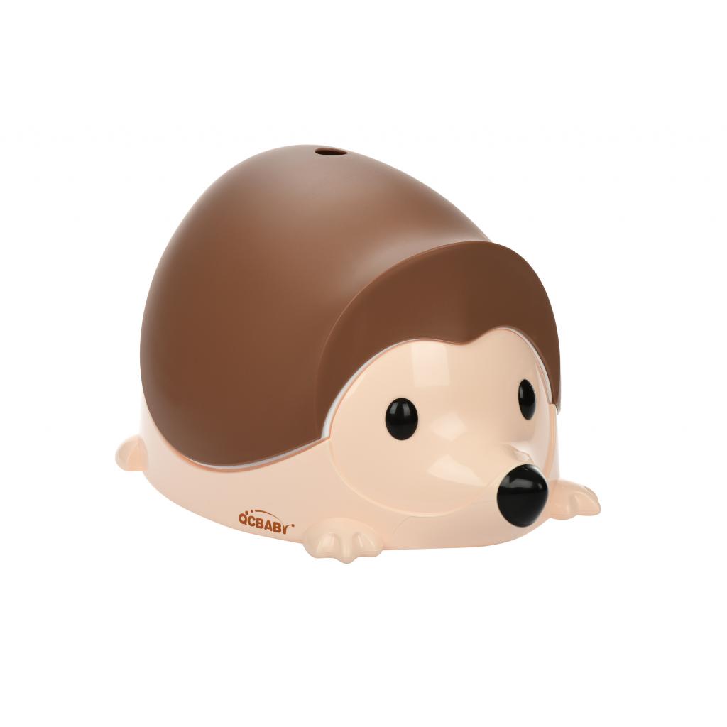 Горщик Qcbaby Ёжик коричневый (QC9903brown) - зображення 1