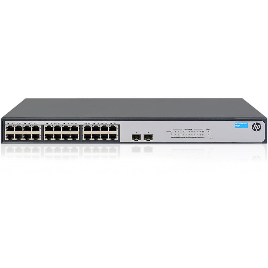 Комутатор мережевий HP 1420-24G (JH017A) - зображення 1