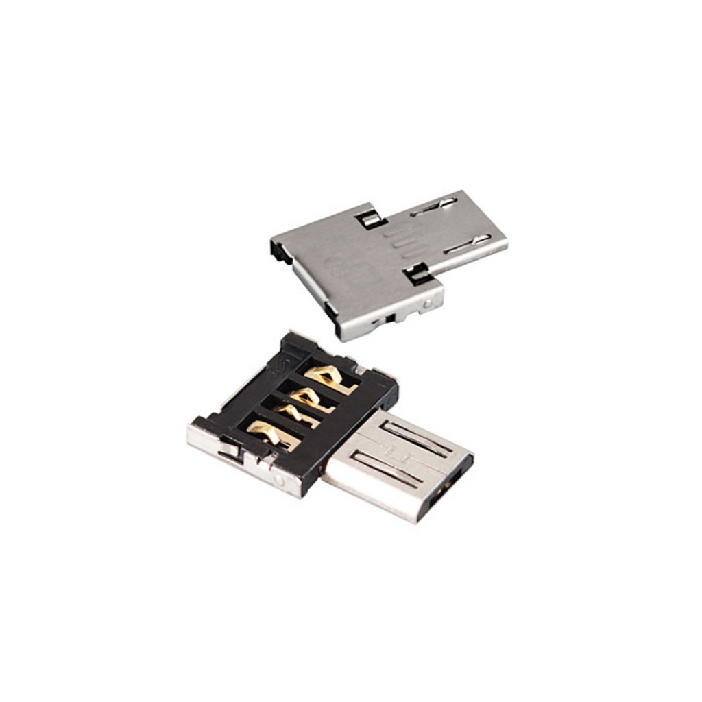 Перехідник OTG Micro to USB AF Lapara (LA-OTG-microUSB-adaptor) - изображение 2