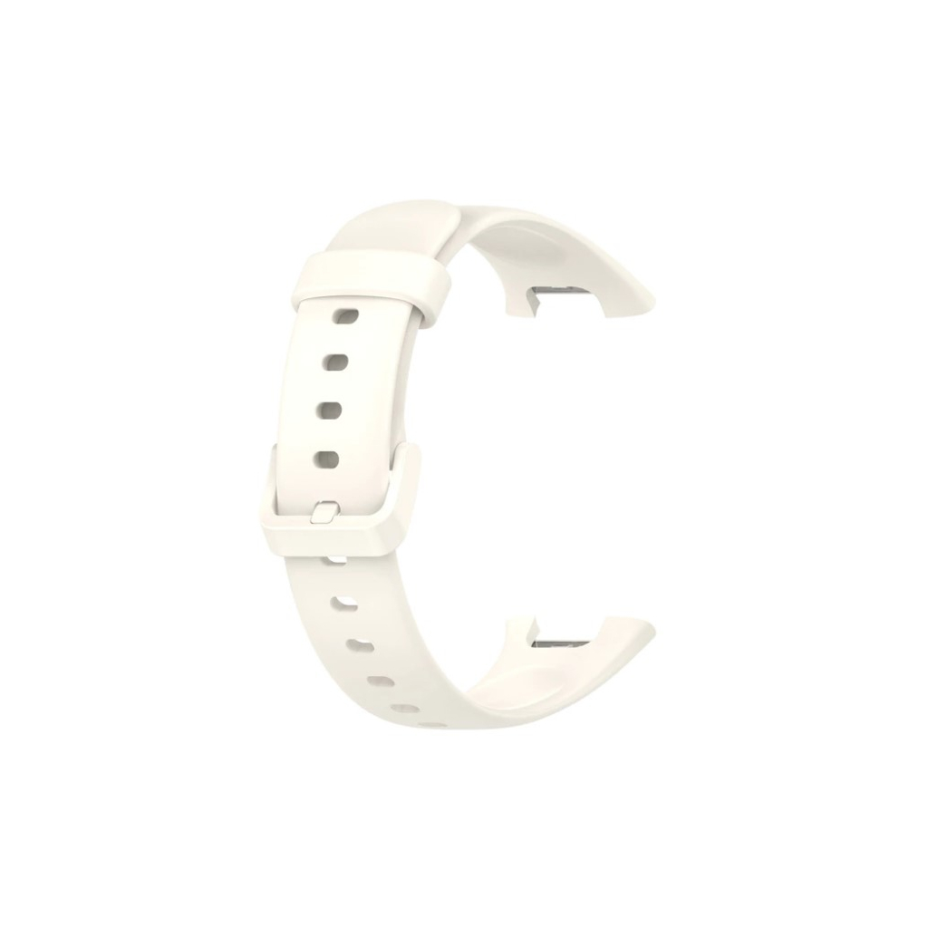 Ремінець до фітнес браслета BeCover Silicone для Xiaomi Mi Smart Band 7 Pro White (708604) - зображення 1