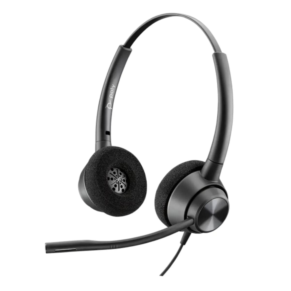 Навушники Poly EncorePro 320 Stereo USB-A Black (767G0AA) - зображення 4