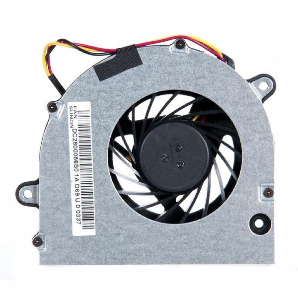 Вентилятор ноутбука Lenovo G450/G550/G555 / L500/L555 DC(5V,0.5A) 3pin (DFS531305M30T) - зображення 2