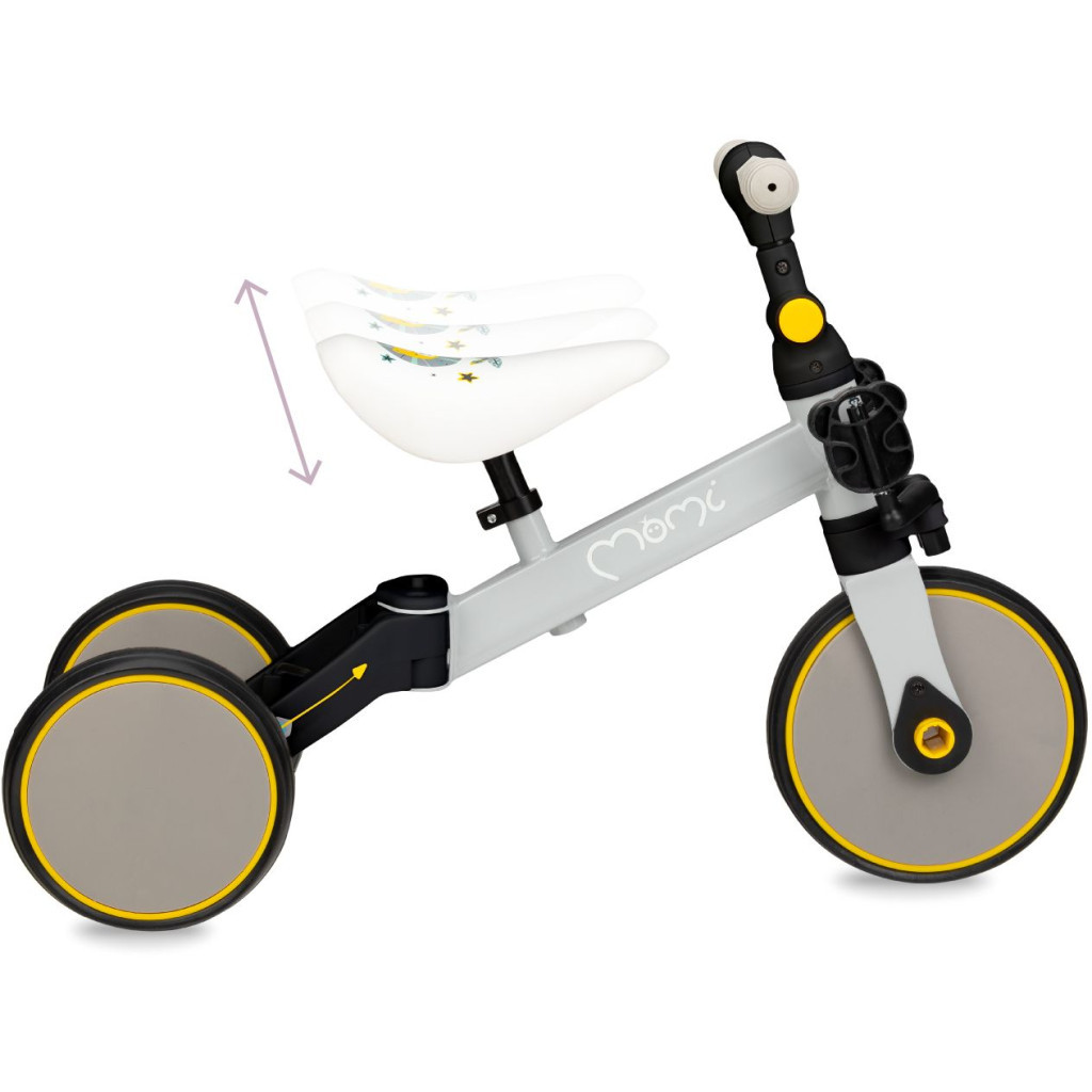 Біговел MoMi Loris 3 в 1 велосипед Yellow (ROBI00040) - зображення 4
