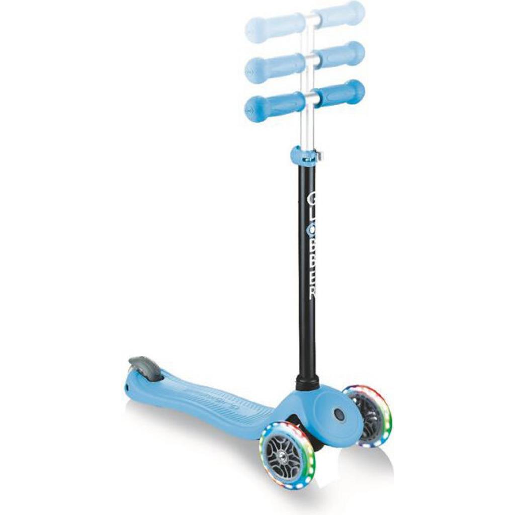 Самокат Globber Go up sporty plus lights 5 в 1 блакитний з підсвічуванням (642-101) - зображення 7