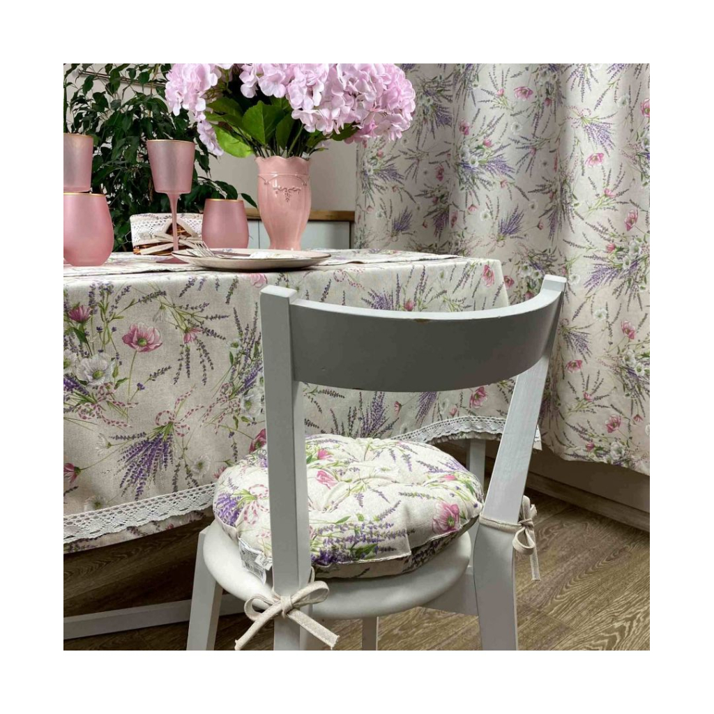 Подушка на стілець Прованс кругла Grosso D-40 (4823093429031) - зображення 3