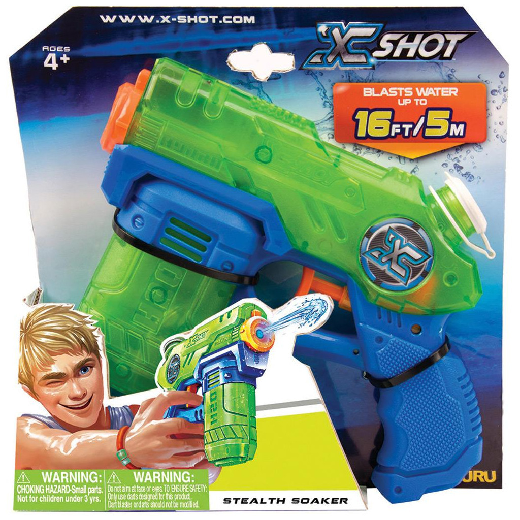 Іграшкова зброя Zuru X-Shot Водний бластер Small Stealth Soaker (01226) - зображення 2