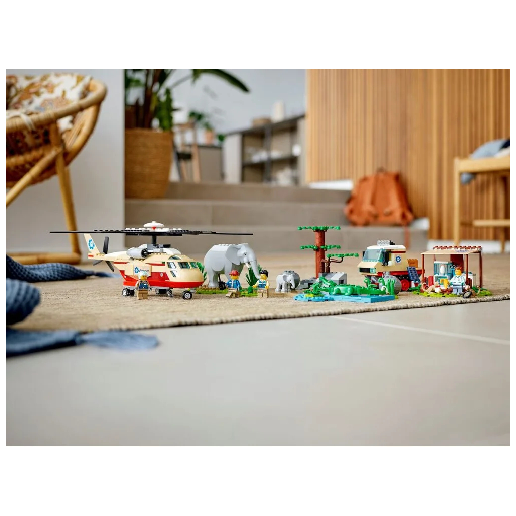 Конструктор LEGO City Операція з порятунку звірів 525 деталей (60302) - зображення 2