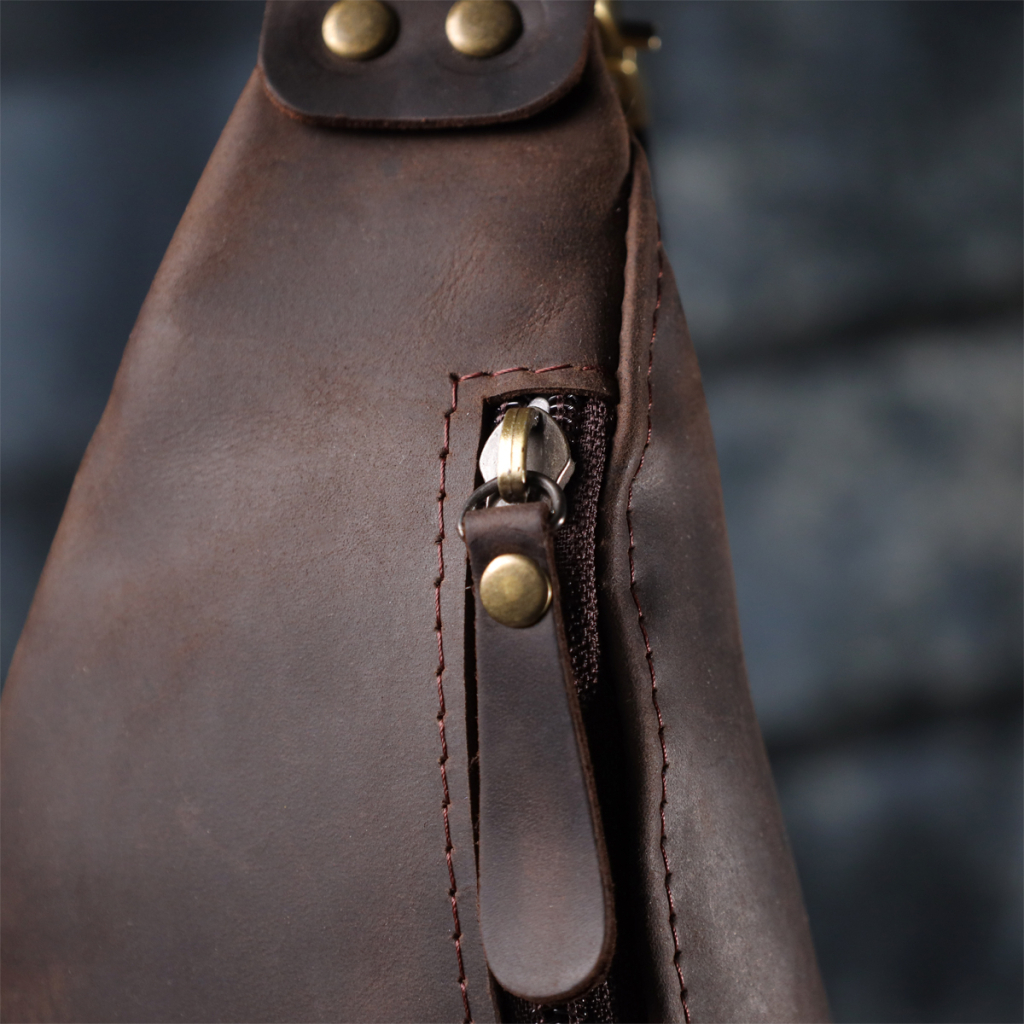 Сумка Shvigel З натуральної шкіри Коричнева (23130) - зображення 10