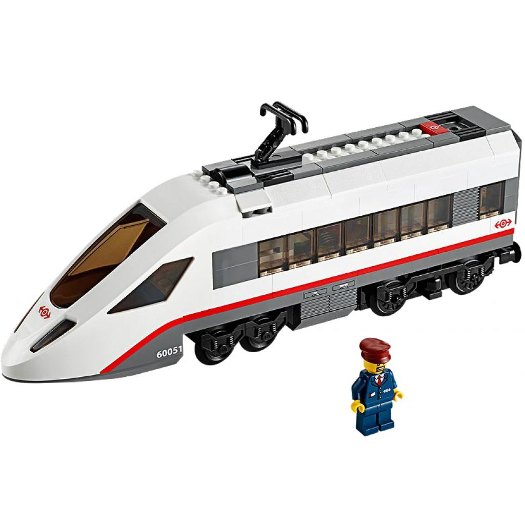 Конструктор LEGO City Швидкісний пасажирський потяг (60051) - зображення 3