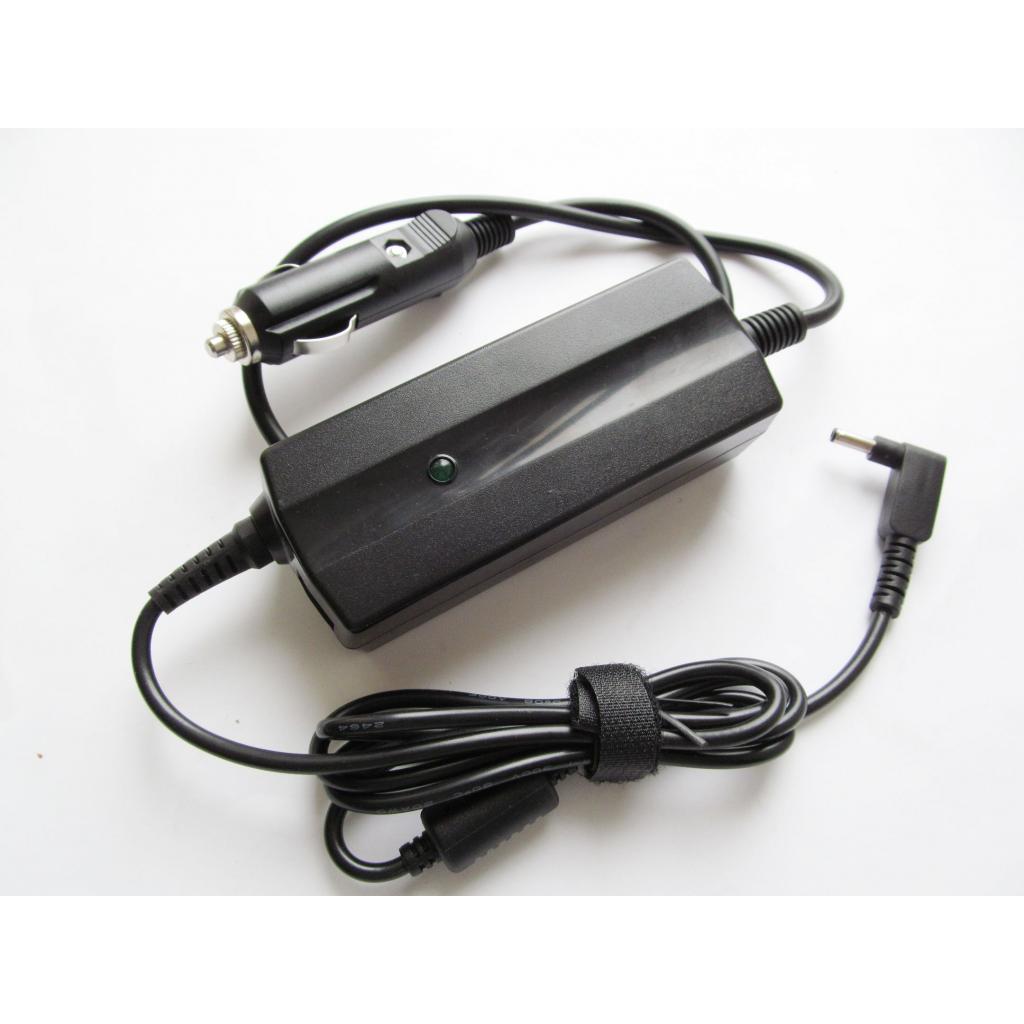 Блок живлення до ноутбуку AlSoft [car 12В-16В] Asus 90W 19V, 4.74A, роз'єм 4.0/1.35 + 2*USB (A40286) - зображення 1