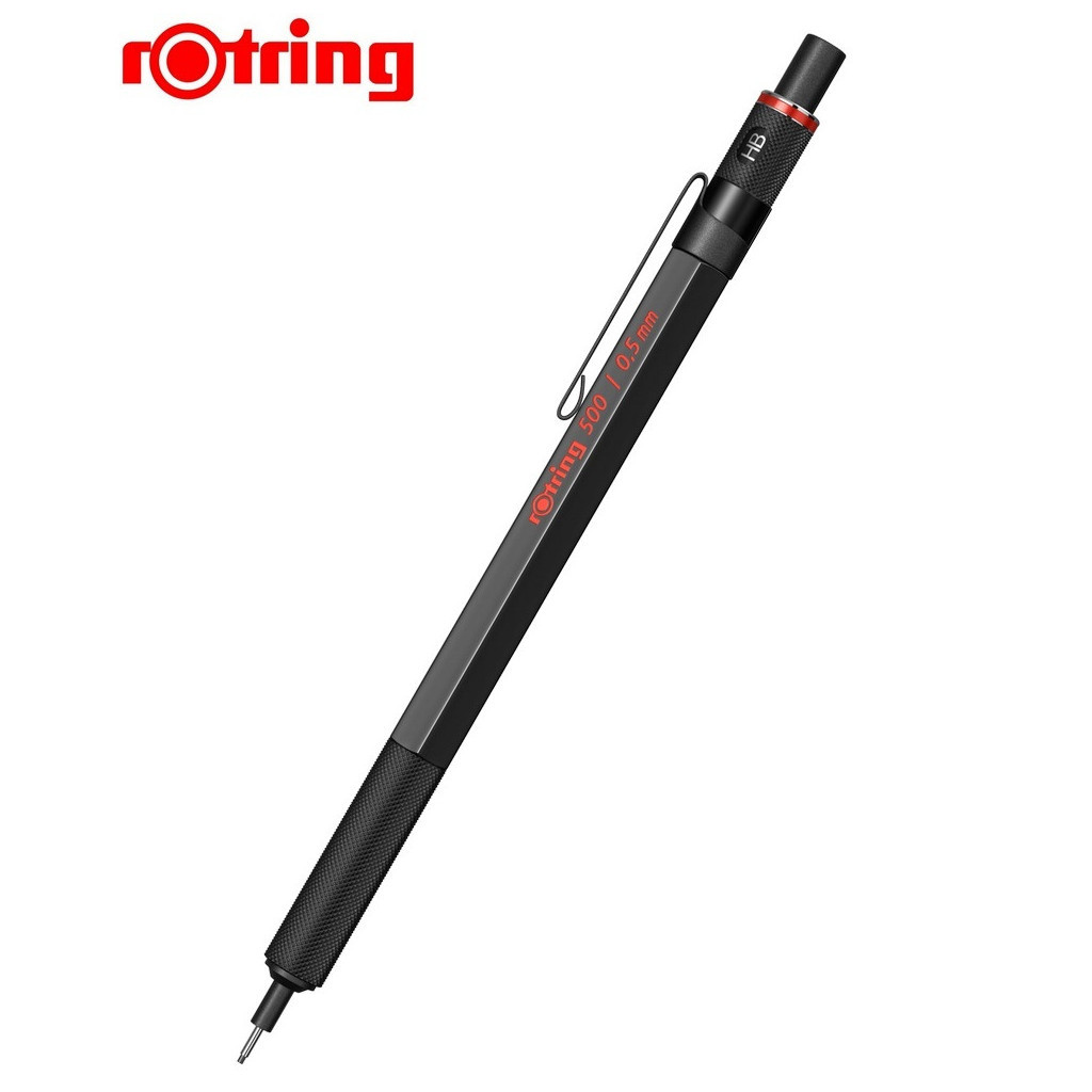 Олівець механічний Rotring Drawing ROTRING 500 Black PCL 0,5 (R1904725) - зображення 5