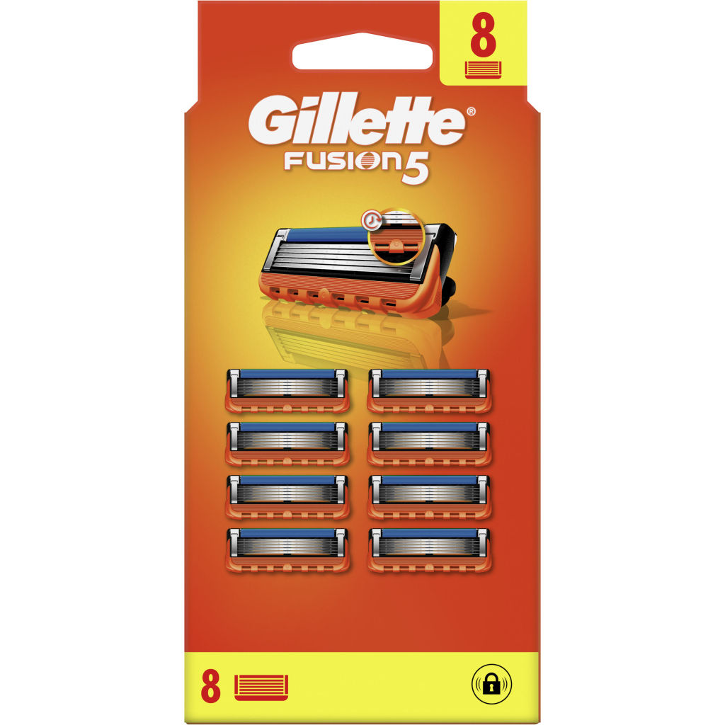 Змінні касети Gillette Fusion5 8 шт. (8006540989197) - изображение 2