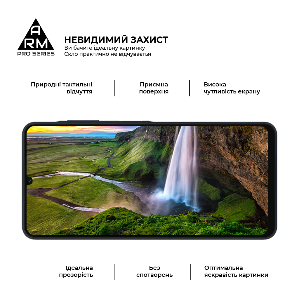Скло захисне Armorstandart Pro Tecno Camon 30 (CL6) Black (ARM77128) - зображення 4