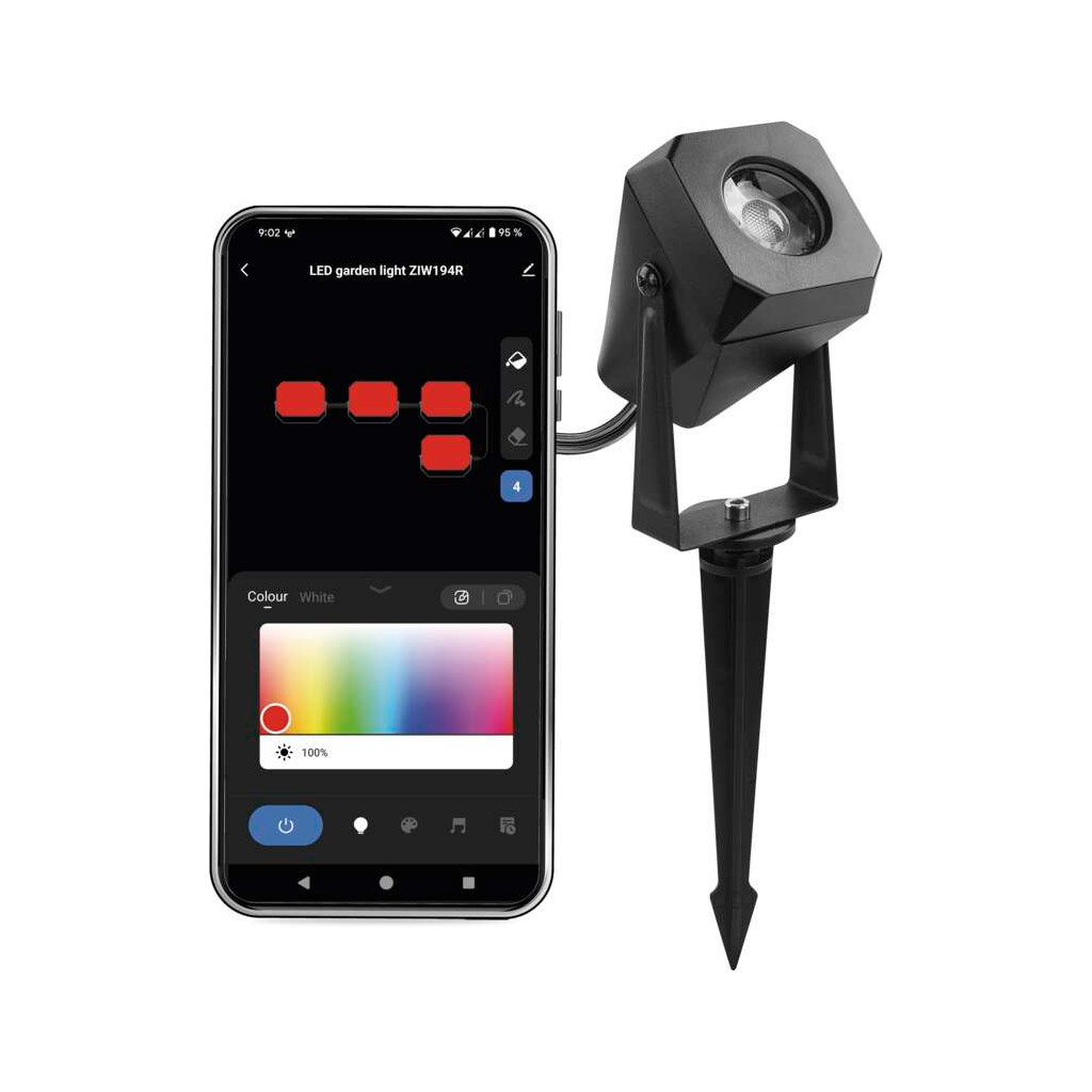 Прожектор EMOS ZIW191R 1,5 Вт RGBIC WIFI (ZIW191R) - picture 1