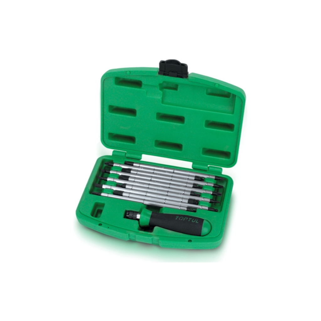 Набір викруток Toptul 20 в 1 (PH, PZ, SL, Hex, Torx) (GAAI2101) - зображення 1