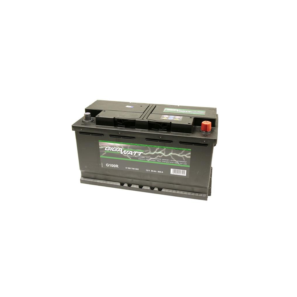 Акумулятор автомобільний GigaWatt 95А (0185759502) - зображення 2