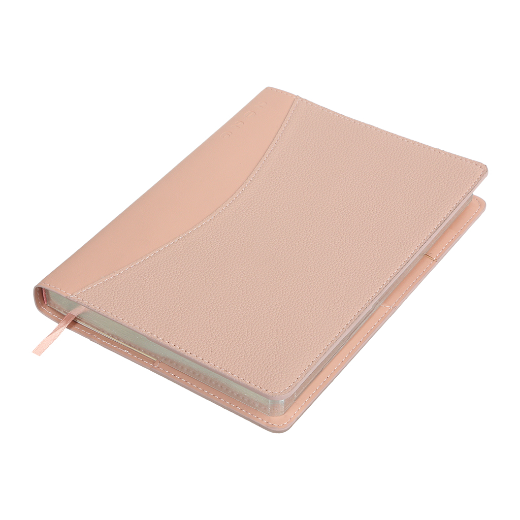 Тижневик Buromax датований 2026 AURORA, А5 рожевий (BM.21115-10) - зображення 3