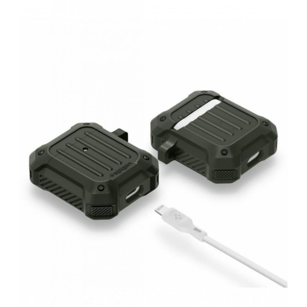 Чохол для навушників Spigen для Airpods Tough Armor Black (074CS26497) - зображення 8