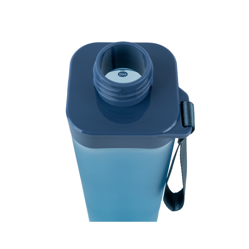 Поїльник-непроливайка Kite квадратна, 700 мл, синя (K24-1210-1) - зображення 6