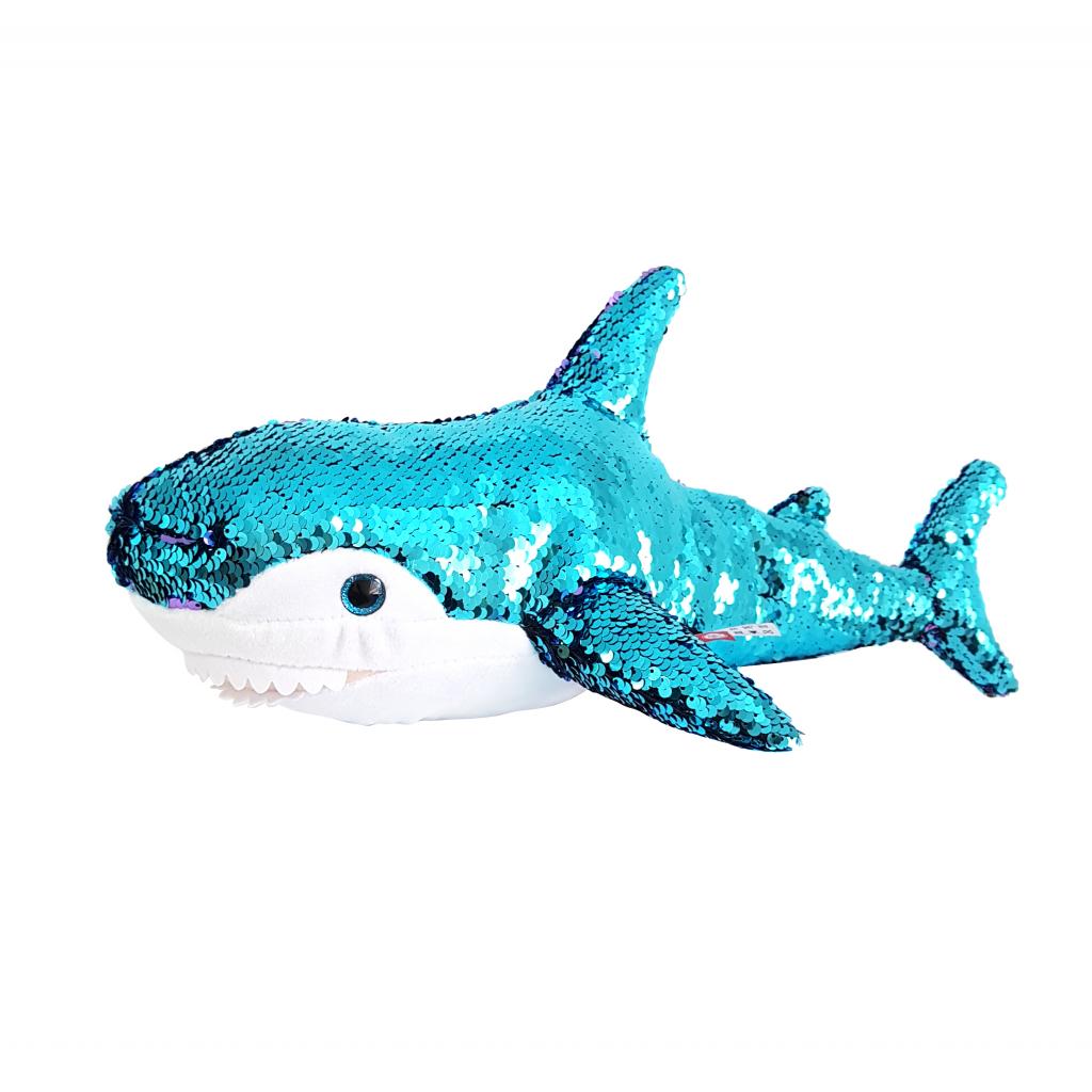 М'яка іграшка Fancy Акула подруга Blahaj з паєтками 49 см (AKL01P) - зображення 1