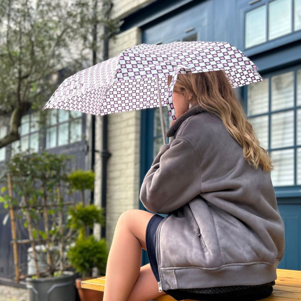 Парасоля Fulton L501-041611 Tiny-2 Flower Check (L501-041611) - зображення 3