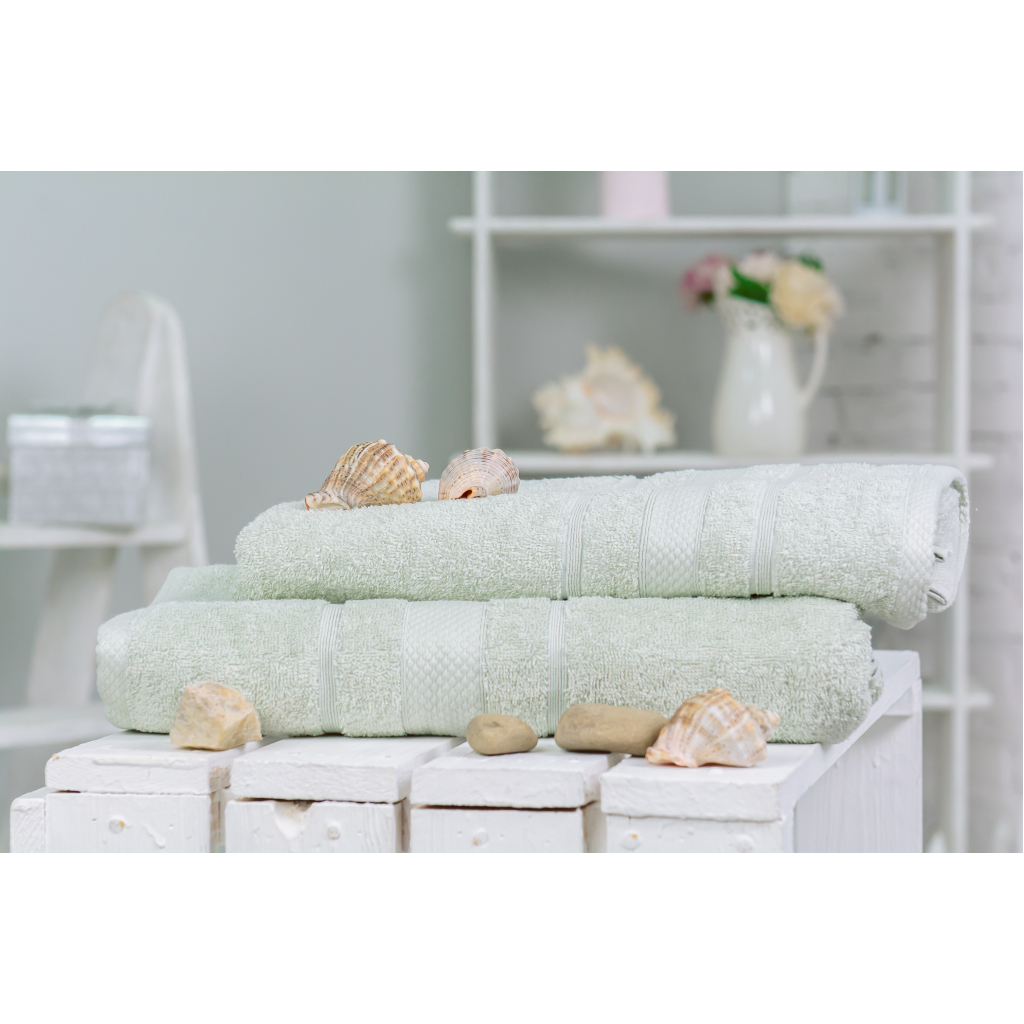 Рушник MirSon набір банних 5078 Elite SoftNess Menthol 50х90, 70х140 (2200003183160) - зображення 2