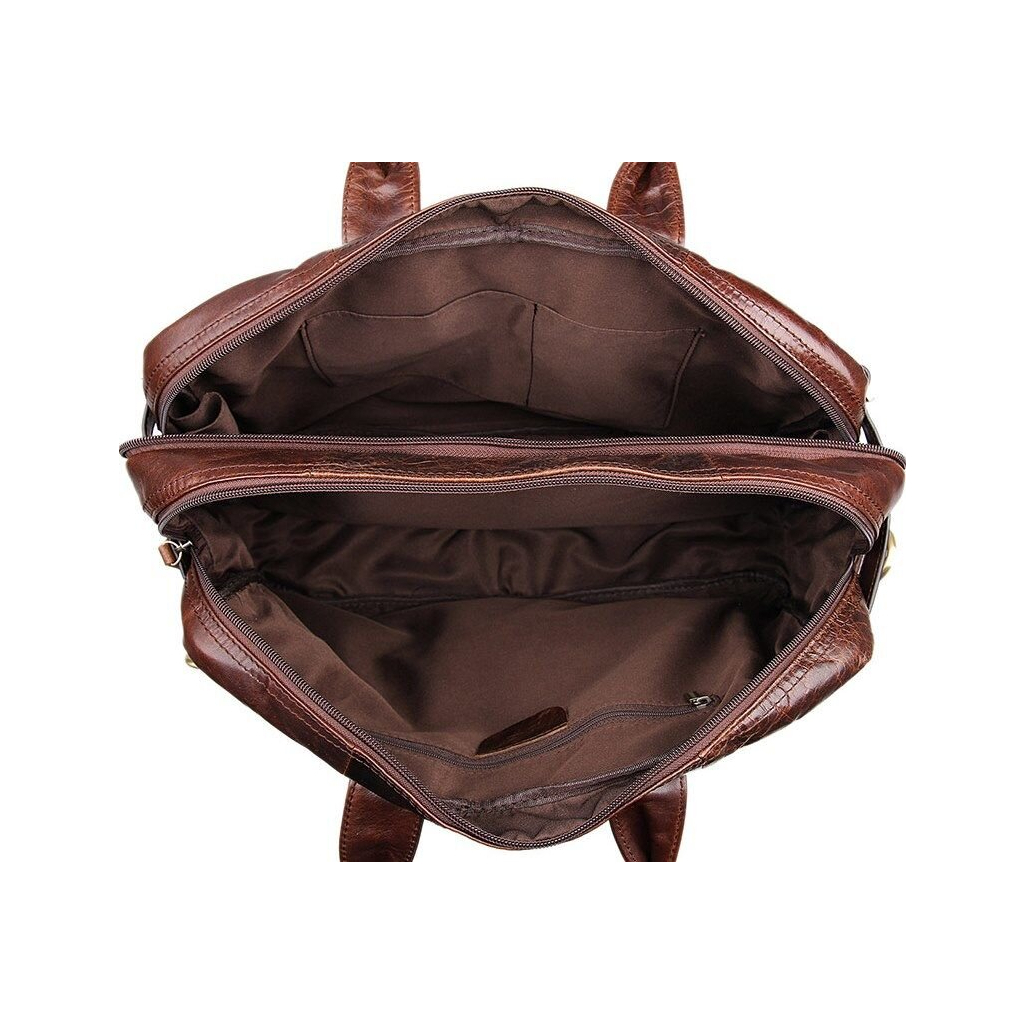 Сумка Vintage Коричнева (14590) - зображення 8