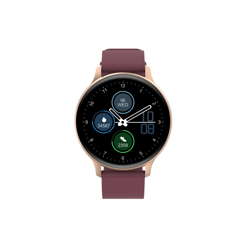 Смарт-годинник Canyon CNS-SW68RR Badian Red (CNS-SW68RR) - зображення 2