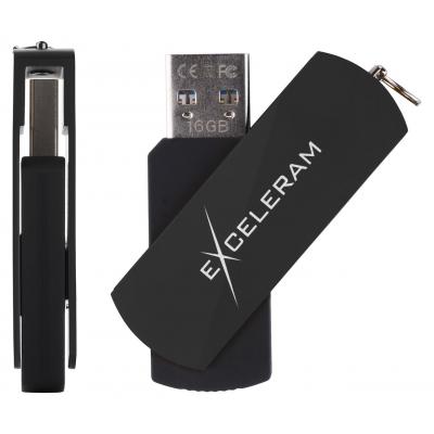 USB флеш накопичувач eXceleram 16GB P2 Series Black/Black USB 3.1 Gen 1 (EXP2U3BB16) - зображення 4