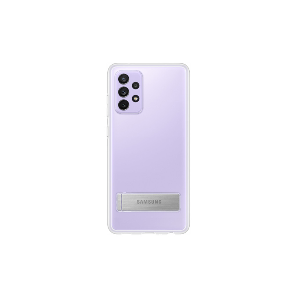 Чохол до мобільного телефона Samsung Galaxy A72/A725 Clear Standing Cover Transparent (EF-JA725CTEGRU) - зображення 3