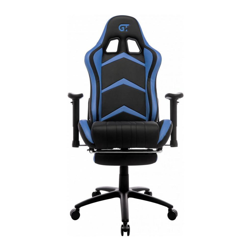 Крісло ігрове GT Racer X-2534-F Black/Blue - зображення 2