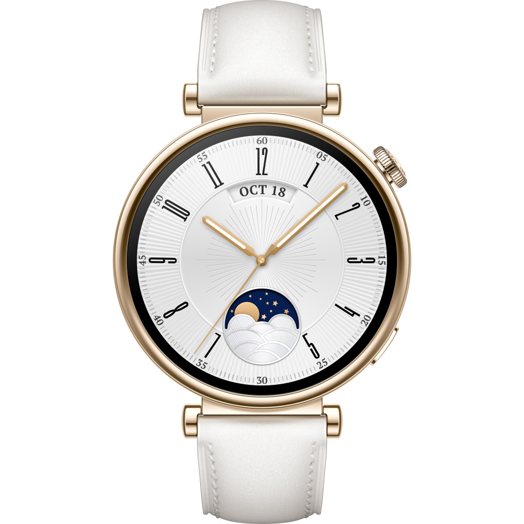 Смарт-годинник Huawei WATCH GT 4 41mm Classic White Leather (55020BJB) - зображення 2