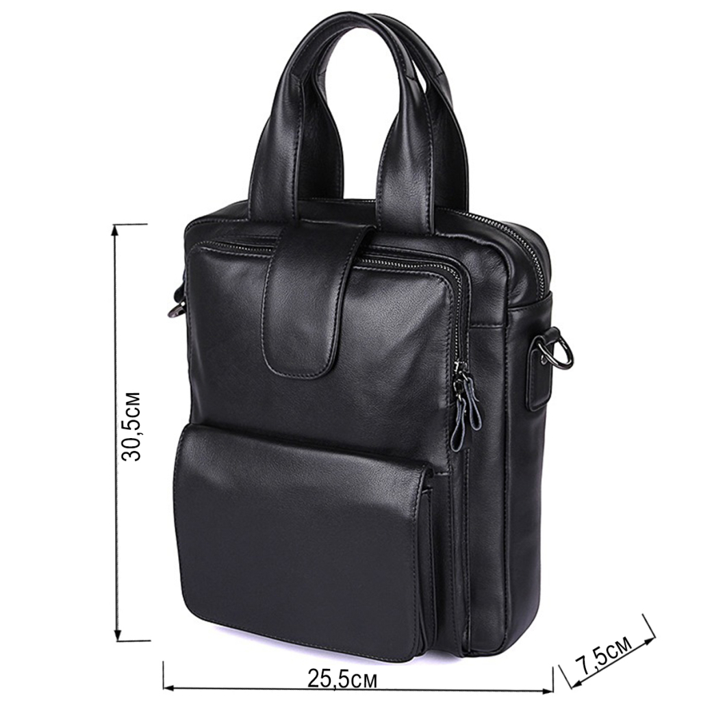 Сумка Vintage Чорна (14479) - зображення 3