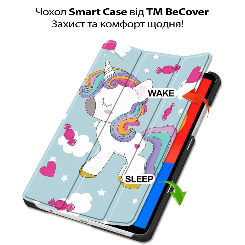 Чохол до планшета BeCover Smart Case Lenovo Tab One / Tab K9 8.7" 2025 (TB305XU/FU) Unicorn (713750) - зображення 4