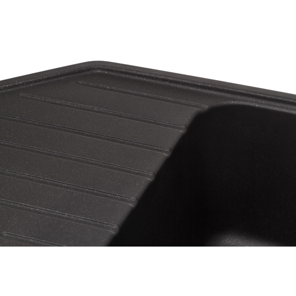 Мийка кухонна GRANADO IBIZA black shine (gr1801) - зображення 3