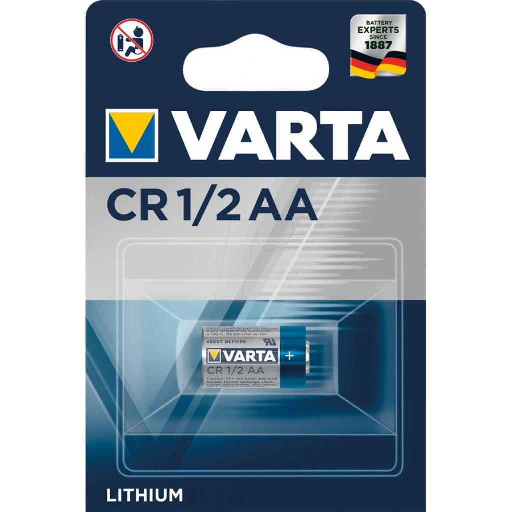 Батарейка CR 1/2 AA Lithium Varta (06127101401) - зображення 1