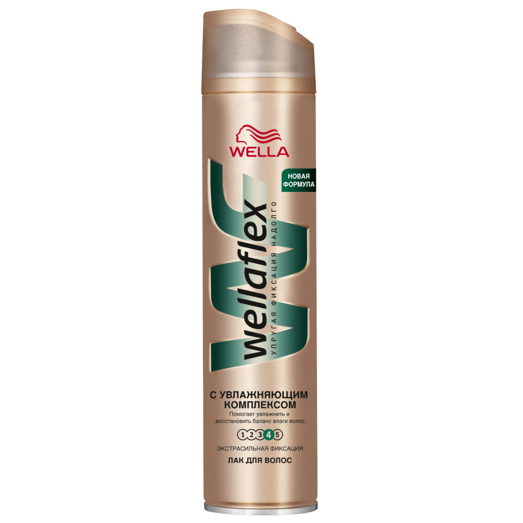 Лак для волосся WellaFlex с увлажняющим комплексом Экстра сильная фиксация 250 мл (4056800012404) - зображення 1