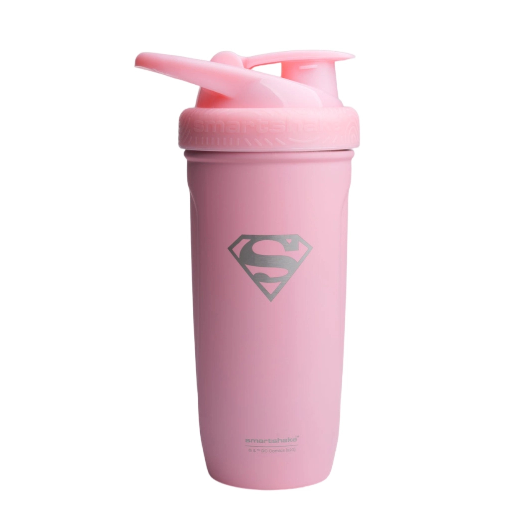 Шейкер спортивний SmartShake Reforce 900ml Supergirl Pink (11150801) - зображення 2