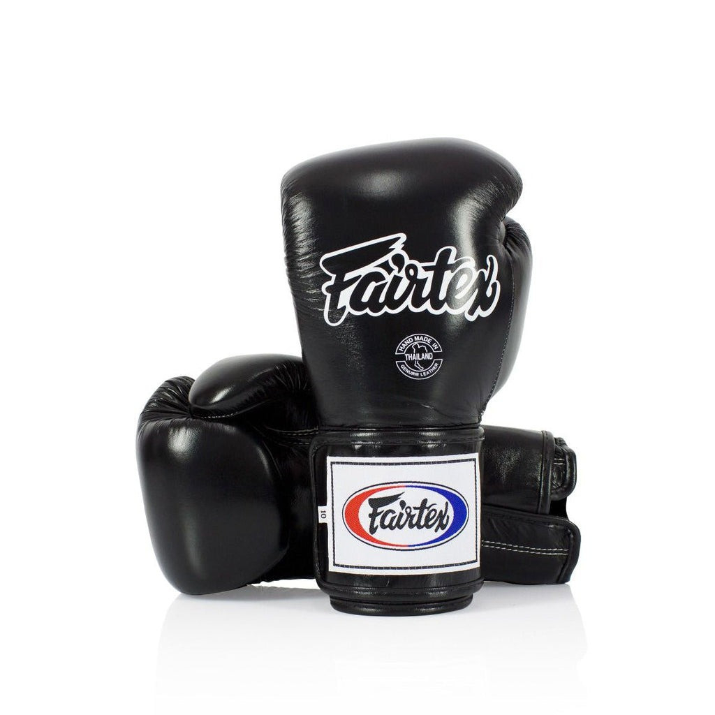 Боксерські рукавички Fairtex BGV5 Black 10 унцій (бинти в комплекті) (BGV5_10oz_Black) - зображення 2